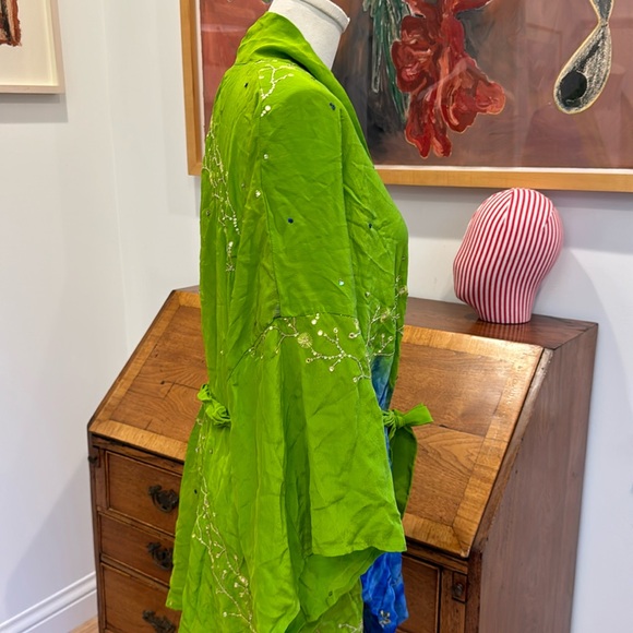 Sun Child Silk Jacket with Belt - Picture 8 of 8